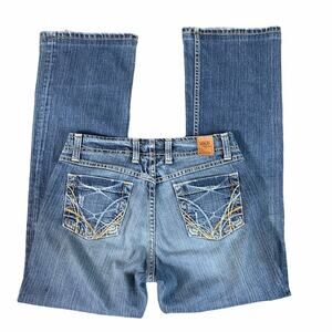 BKE Wendi Womens Bootcut Stretch Mid Rise Jeans Size 28 x 31.5